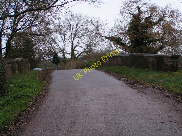 Photo 6"x4" Bridge over the old railway line to Tiverton Manley\/SS9811 c2009