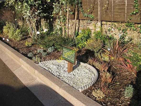 Photo 6"x4" Commemorative garden near Wilton Bridge Ross-on-Wye c2009