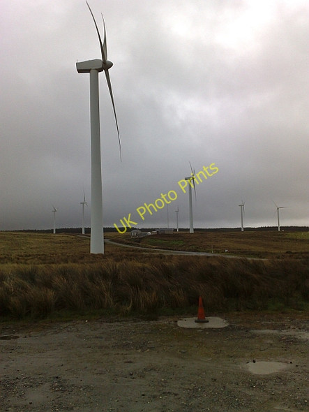 Photo 6"x4" Tangy Windfarm Kilchenzie c2009