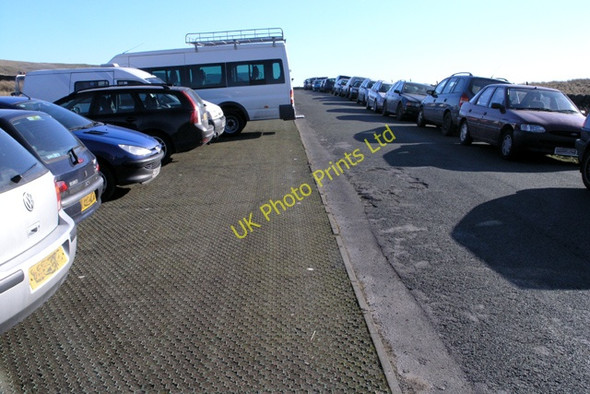 Photo 6"x4" City centre car park? Hathersage c2008