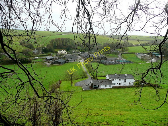 Photo 6"x4" View over Dean Prior Dean Prior c2009