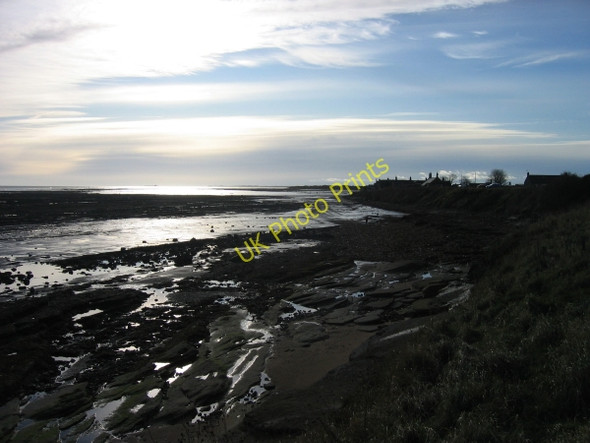 Photo 6"x4" Rocky beach at Boulmer Boulmer c2009