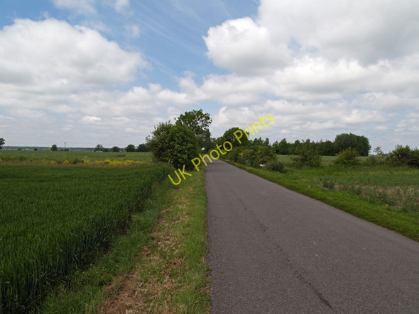 Photo 6"x4" Brigg Road near Carr Farm Cadney c2006