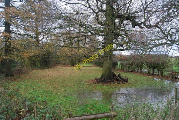 Photo 6"x4" Flooded footpath near Barty Farm Bearsted c2009