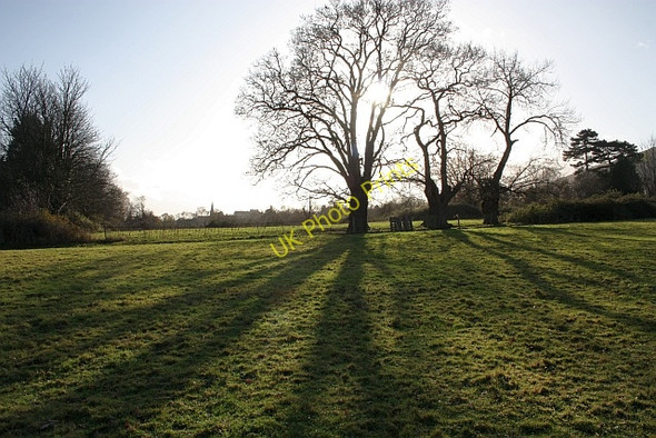 Photo 6"x4" Fields east of the railway Great Malvern c2009