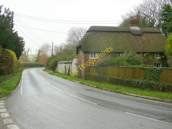Photo 6"x4" B3390 north at Affpuddle Affpuddle c2009