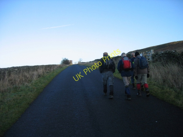 Photo 6"x4" Road towards Grindon Lough Birkshaw\/NY7765 c2009