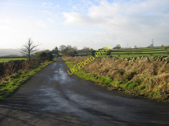 Photo 6"x4" Road towards Thorngrafton Thorngrafton c2009