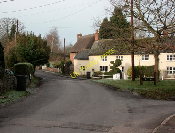 Photo 6"x4" 2009 : Village Green and stocks, Keevil Keevil c2009