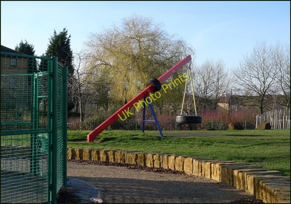 Photo 6"x4" Fishermead Play Area Milton Keynes c2009