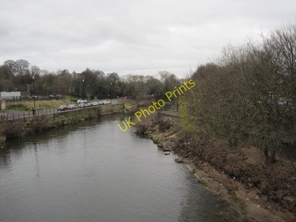 Photo 6"x4" River Wear from Penny Ferry Footbridge, Durham City Durham c2009
