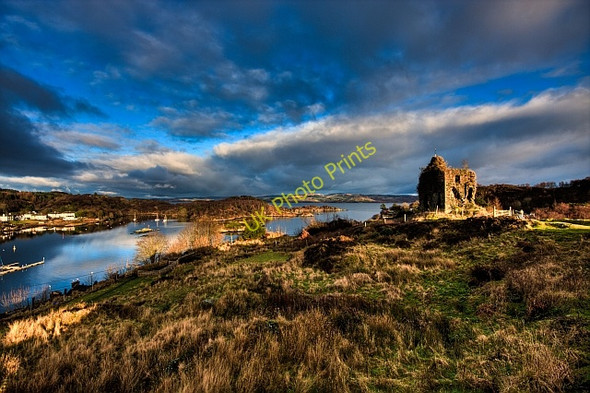 Photo 6"x4" East Loch Tarbert and Tarbert Castle Tarbert\/NR8668 c2009