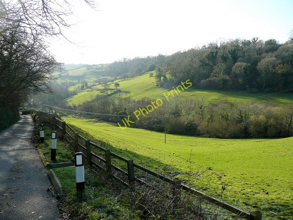 Photo 6"x4" Watercombe valley Vicarage c2009