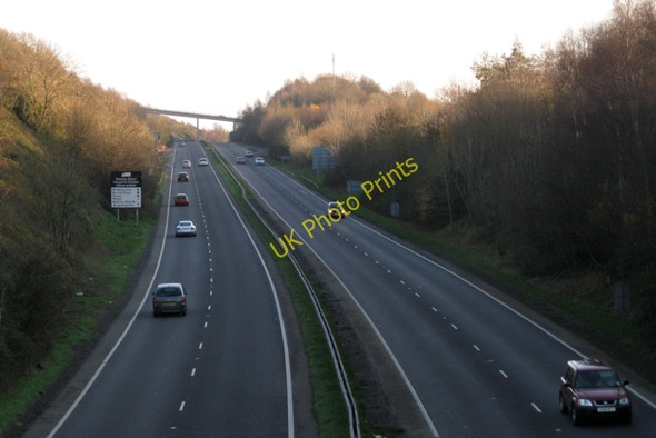 Photo 6"x4" A380 past Kingsteignton Kingsteignton c2009