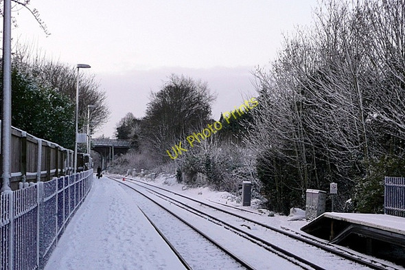 Photo 6"x4" Reading West station Reading c2009