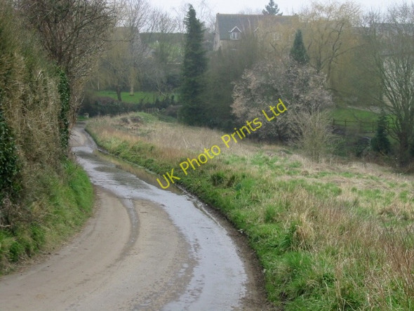 Photo 6"x4" View along Washpool Lane towards Englishcombe Englishcombe c2008