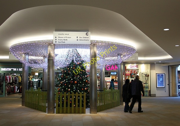 Photo 6"x4" Crowngate at Christmas Worcester c2009