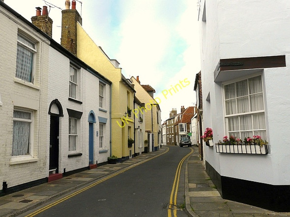 Photo 6"x4" Middle Street from the corner with Brewer Street Deal c2009