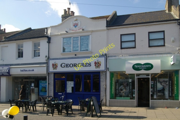 Photo 6"x4" Hove old fire station, George Street Hove c2009