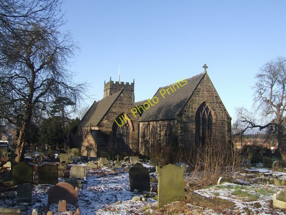 Photo 6"x4" Bushbury Church Wednesfield c2009