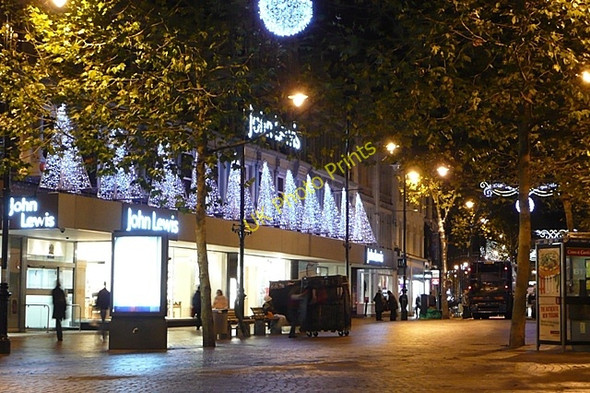 Photo 6"x4" Broad Street looking west Reading c2009