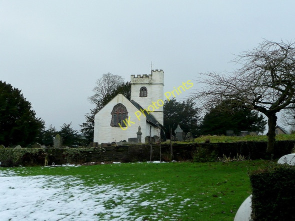 Photo 6"x4" St. Cadoc's church, Llangattock Lingoed Llangattock Lingoed c2009