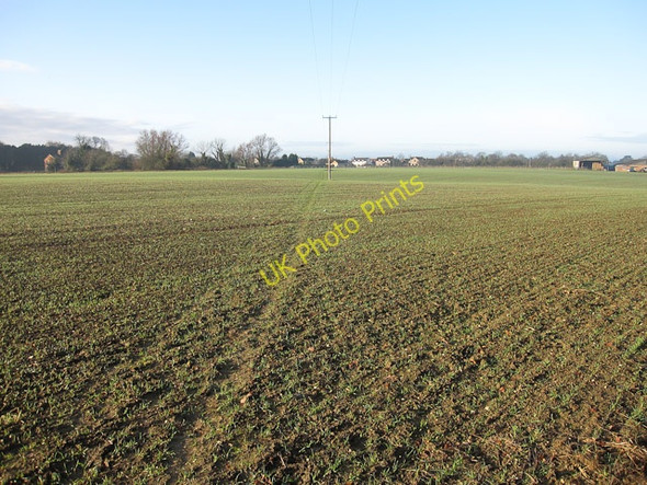 Photo 6"x4" Footpath to West Wratting West Wratting c2009