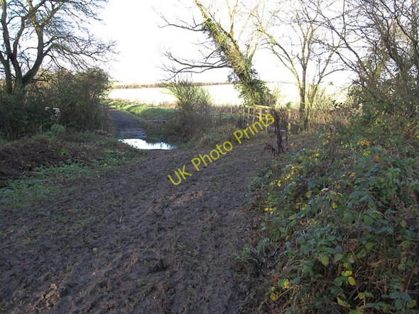 Photo 6"x4" Ford across the River Stour Carlton\/TL6453 c2009