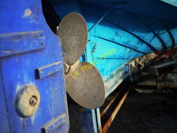 Photo 6"x4" Boat, Groomsport boatyard Groomsport c2009