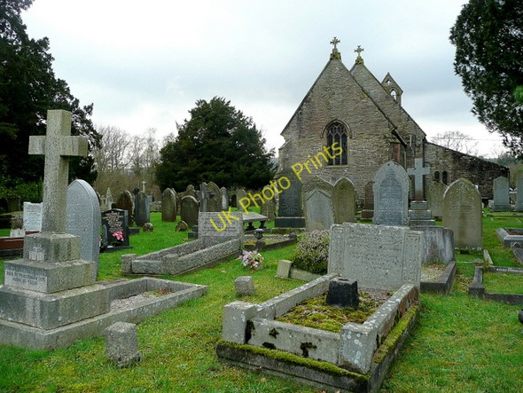 Photo 6"x4" St. Bartholomew's church, Nantyderry Goetre\/SO3205 c2009