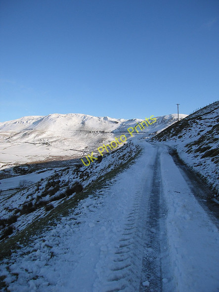 Photo 6"x4" Minor road in Cwm Ceulan Fynach Fawr c2010