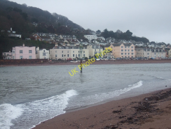 Photo 6"x4" Shaldon seen across the mouth of the Teign Teignmouth c2009