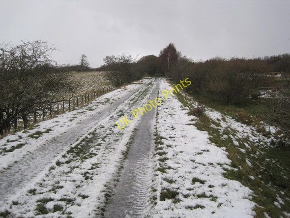 Photo 6"x4" Disused Railway Line Wark\/NY8677 c2009
