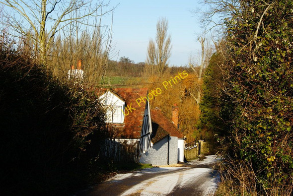 Photo 6"x4" Cottages on Isington Lane, Hampshire Isington c2010