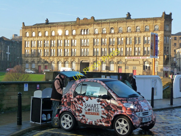 Photo 6"x4" Smart Coffee Company vehicle at Halifax station Halifax c2009