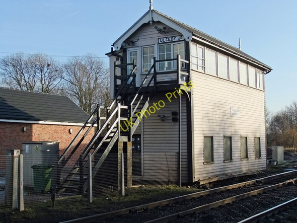 Photo 6"x4" Ulceby Junction Signal Box Ulceby Skitter c2009