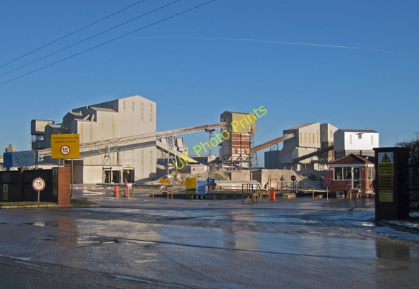 Photo 6"x4" Melton Ross Lime Works Croxton\/TA0912 c2009