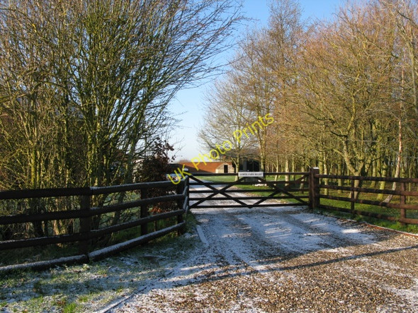 Photo 6"x4" Entrance to Lower Farm House Bishopstone\/SU2483 c2010