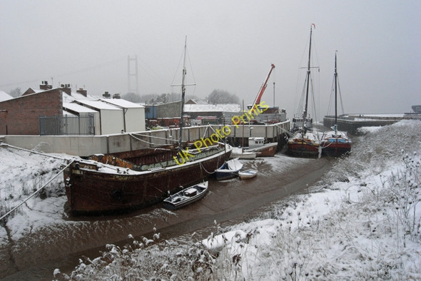 Photo 6"x4" January Afternoon at Barton Haven Barton-Upon-Humber c2010