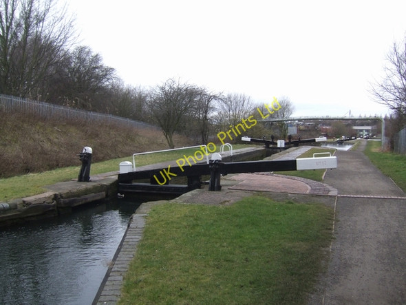 Photo 6"x4" Birmingham Canal - Wolverhampton Lock 12 Wolverhampton c2008