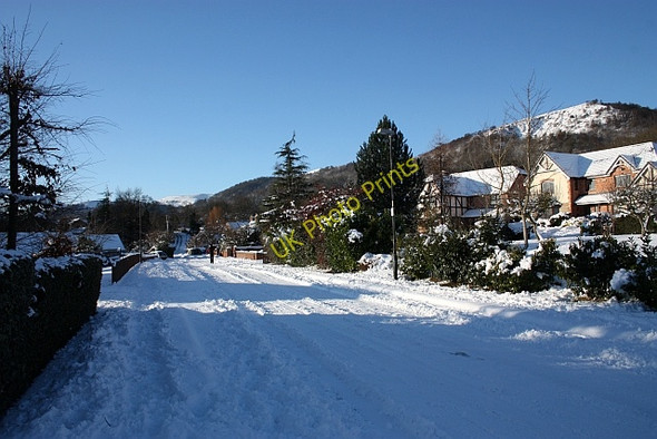 Photo 6"x4" St Wulstans Drive in the snow Brand Green\/SO7641 c2010