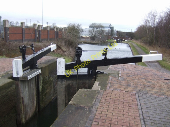 Photo 6"x4" Birmingham Canal - Wolverhampton Lock 9 Wolverhampton c2008