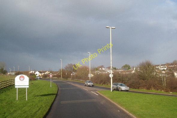Photo 6"x4" A383 Teignmouth Road approaching Ware Cross, Kingsteignton Newton Abbot c2010