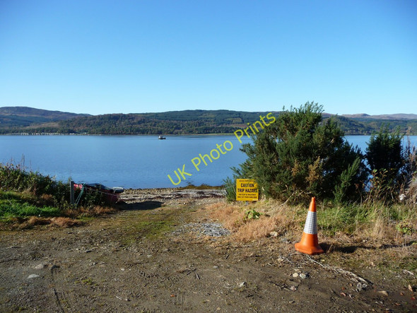 Photo 6"x4" Slip at Loch Fyne Noise Range Creggans c2009