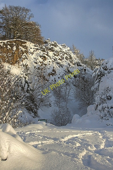 Photo 6"x4" Cliff Ridge Quarry Great Ayton c2010