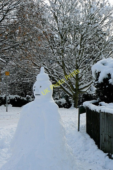 Photo 6"x4" Frosty in Reading Reading c2010