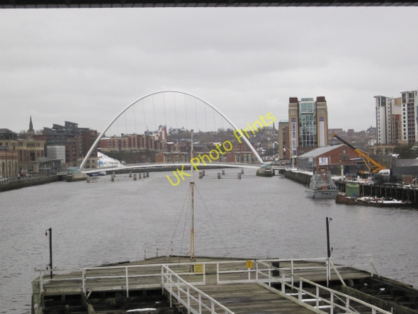 Photo 6"x4" River Tyne from the Swing Bridge Newcastle upon Tyne c2010