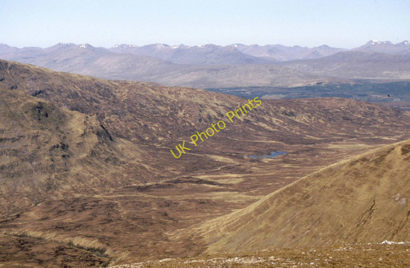 Photo 6"x4" Heading off Meall na Teanga Meall Dubh\/NN2293 c1992