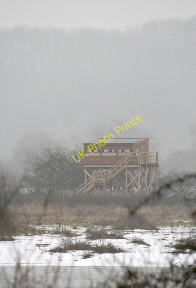 Photo 6"x4" New hide overlooking Clifton Pond Long Eaton c2010