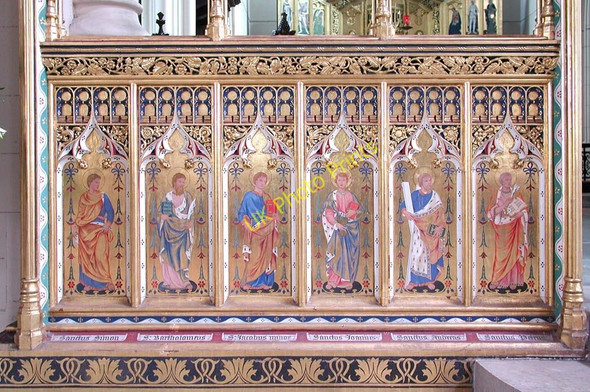 Photo 6"x4" All Saints, Carshalton - Chancel screen Carshalton c2002